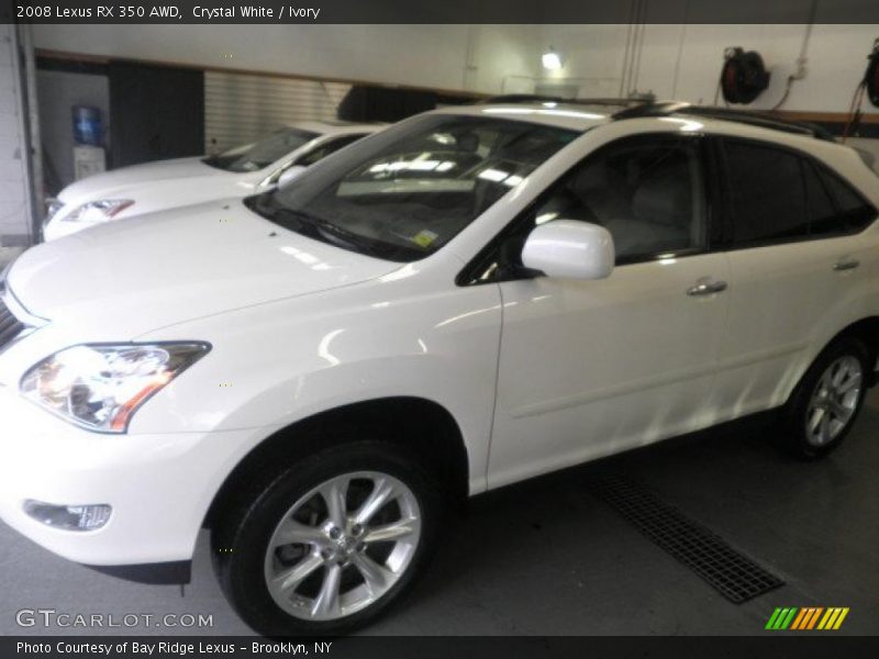 Crystal White / Ivory 2008 Lexus RX 350 AWD