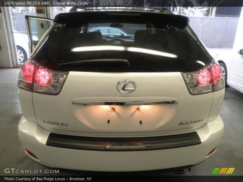 Crystal White / Ivory 2008 Lexus RX 350 AWD