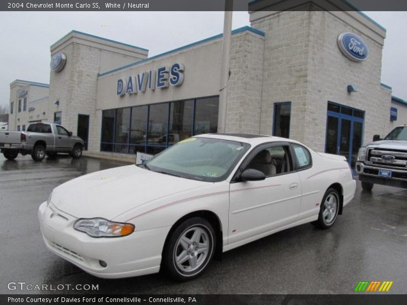 White / Neutral 2004 Chevrolet Monte Carlo SS