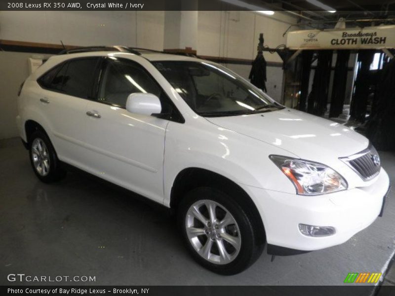 Crystal White / Ivory 2008 Lexus RX 350 AWD