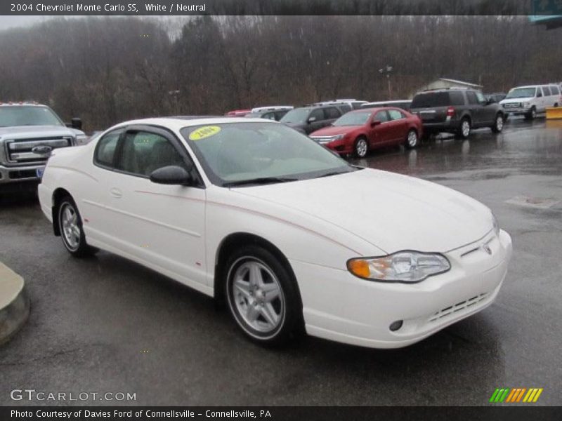 White / Neutral 2004 Chevrolet Monte Carlo SS
