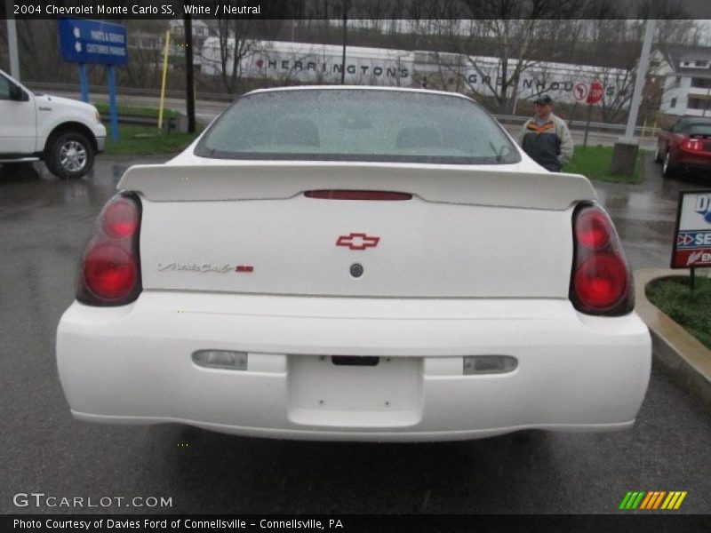 White / Neutral 2004 Chevrolet Monte Carlo SS