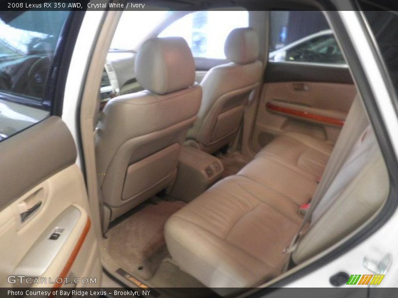 Crystal White / Ivory 2008 Lexus RX 350 AWD