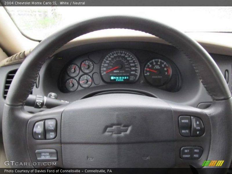 White / Neutral 2004 Chevrolet Monte Carlo SS