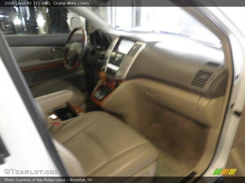 Crystal White / Ivory 2008 Lexus RX 350 AWD