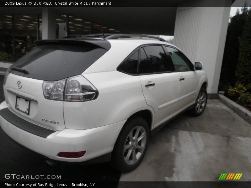 Crystal White Mica / Parchment 2009 Lexus RX 350 AWD