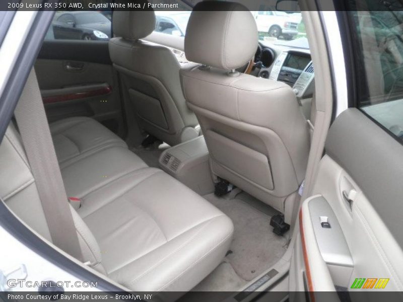 Crystal White Mica / Parchment 2009 Lexus RX 350 AWD