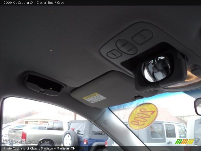 Glacier Blue / Gray 2009 Kia Sedona LX