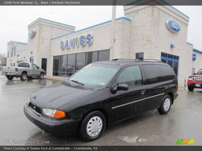 Black / Medium Parchment 1998 Ford Windstar GL
