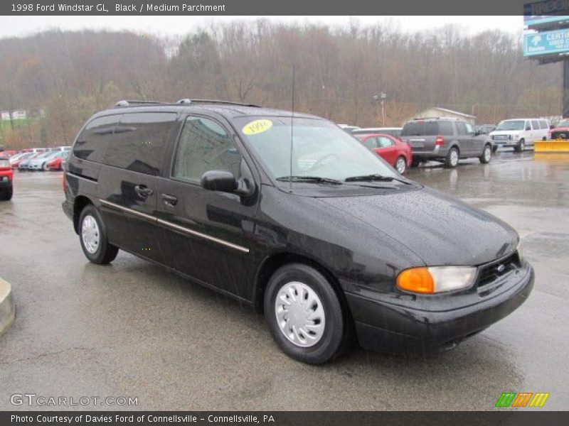 Black / Medium Parchment 1998 Ford Windstar GL