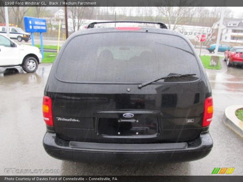 Black / Medium Parchment 1998 Ford Windstar GL