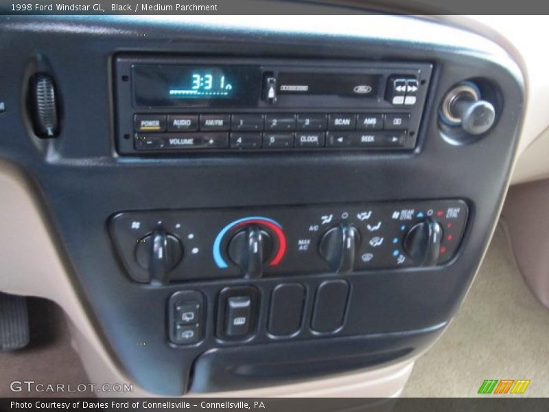 Black / Medium Parchment 1998 Ford Windstar GL