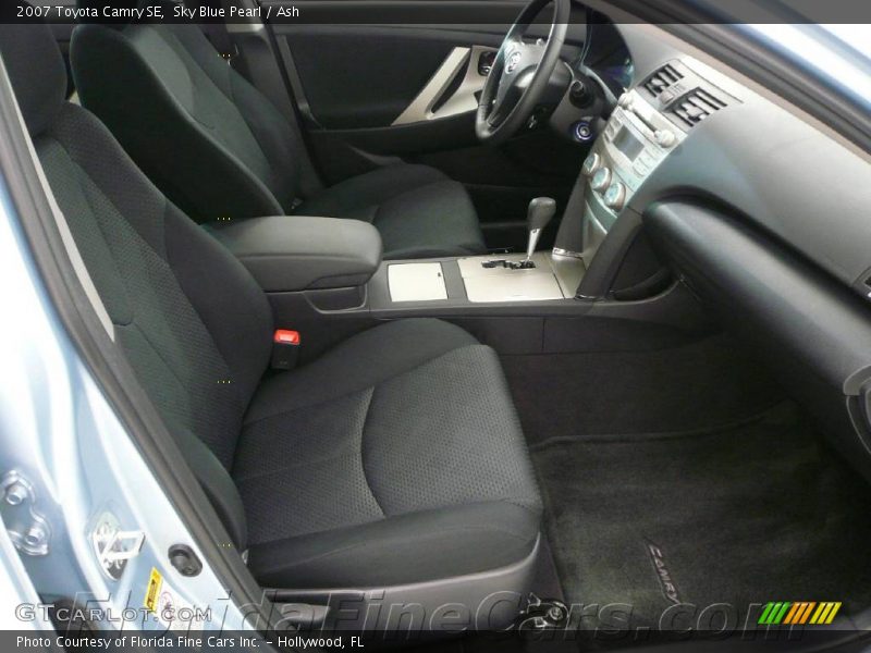 Sky Blue Pearl / Ash 2007 Toyota Camry SE