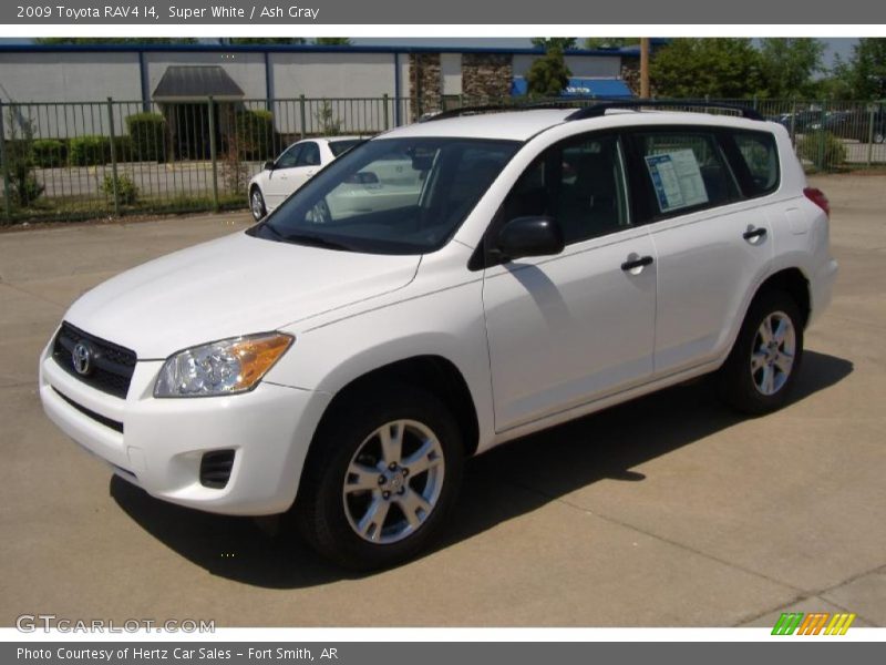 Super White / Ash Gray 2009 Toyota RAV4 I4