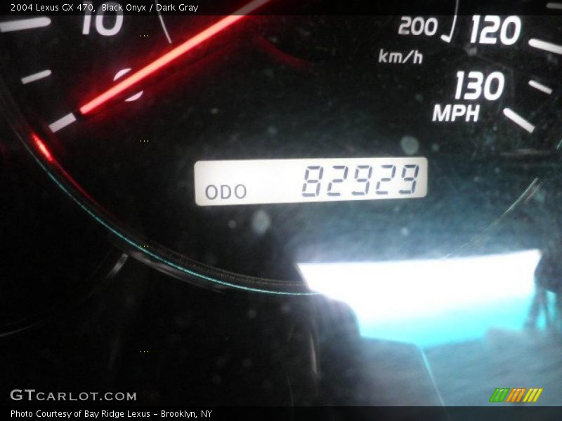 Black Onyx / Dark Gray 2004 Lexus GX 470