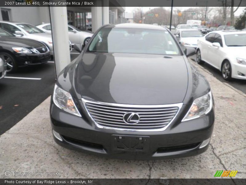 Smokey Granite Mica / Black 2007 Lexus LS 460