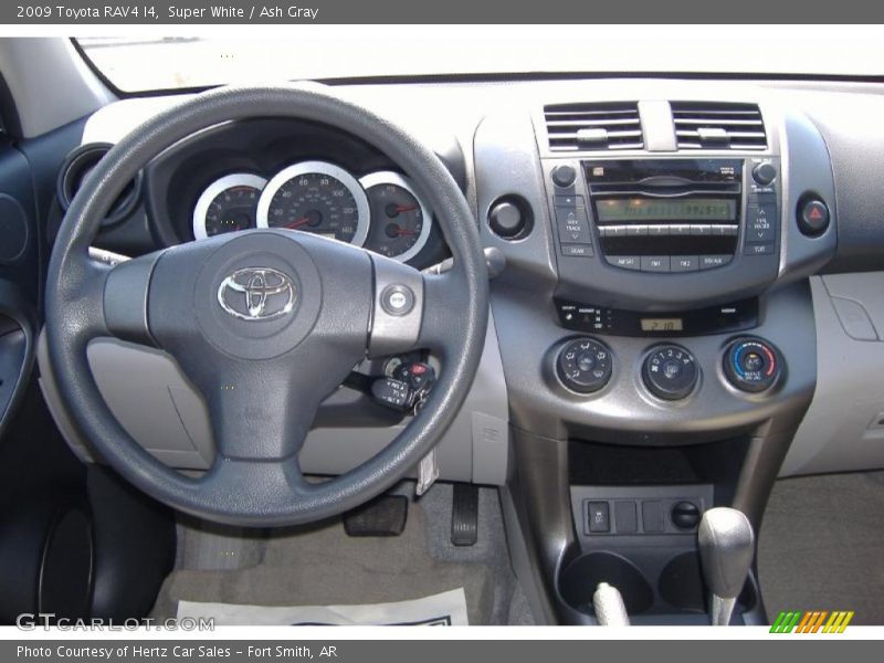 Super White / Ash Gray 2009 Toyota RAV4 I4