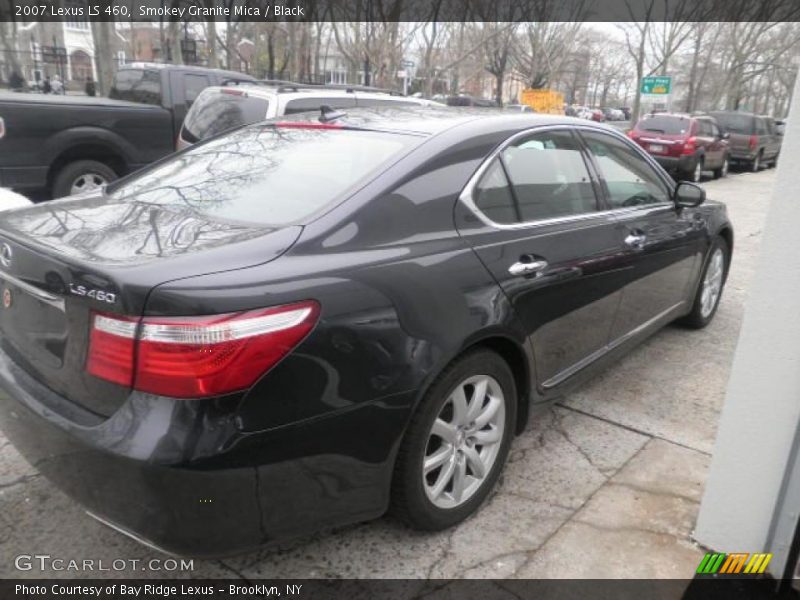 Smokey Granite Mica / Black 2007 Lexus LS 460