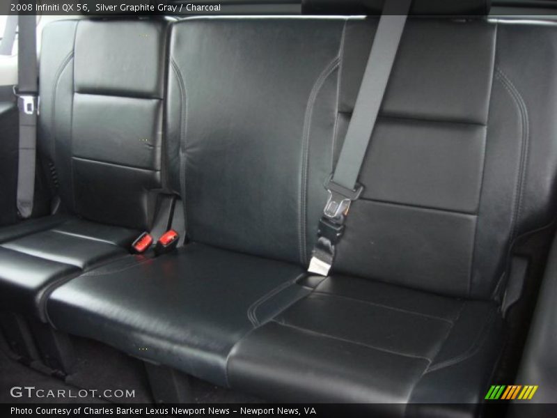 Silver Graphite Gray / Charcoal 2008 Infiniti QX 56