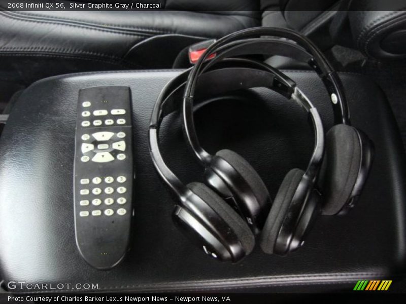 Silver Graphite Gray / Charcoal 2008 Infiniti QX 56