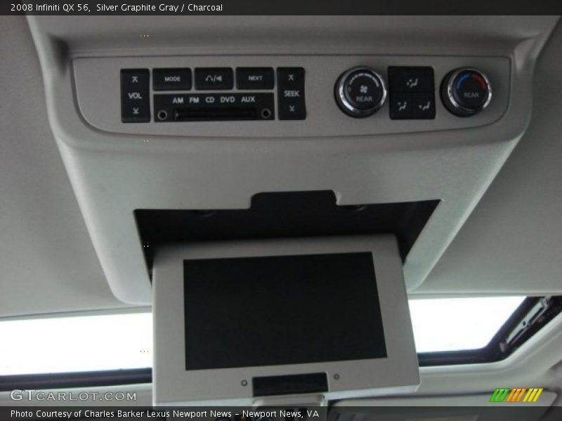 Silver Graphite Gray / Charcoal 2008 Infiniti QX 56