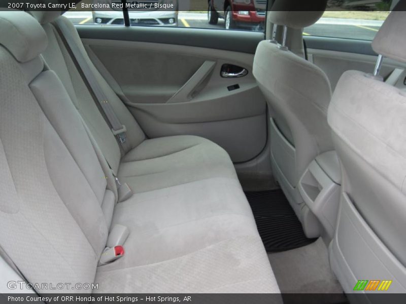 Barcelona Red Metallic / Bisque 2007 Toyota Camry LE