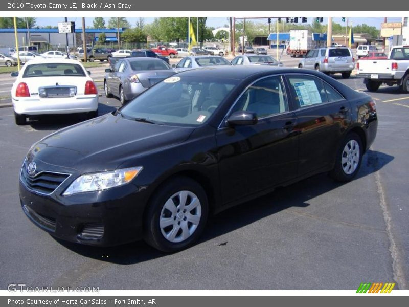 Black / Ash Gray 2010 Toyota Camry LE