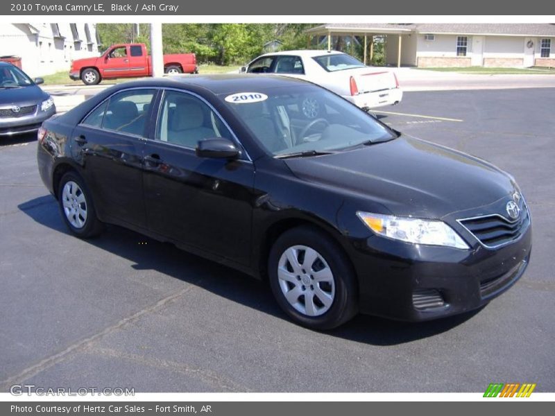 Black / Ash Gray 2010 Toyota Camry LE