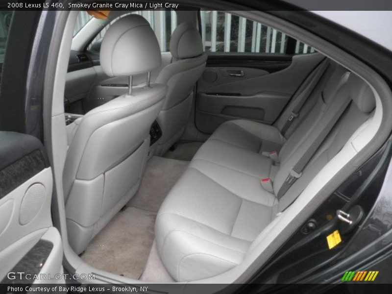 Smokey Granite Gray Mica / Light Gray 2008 Lexus LS 460