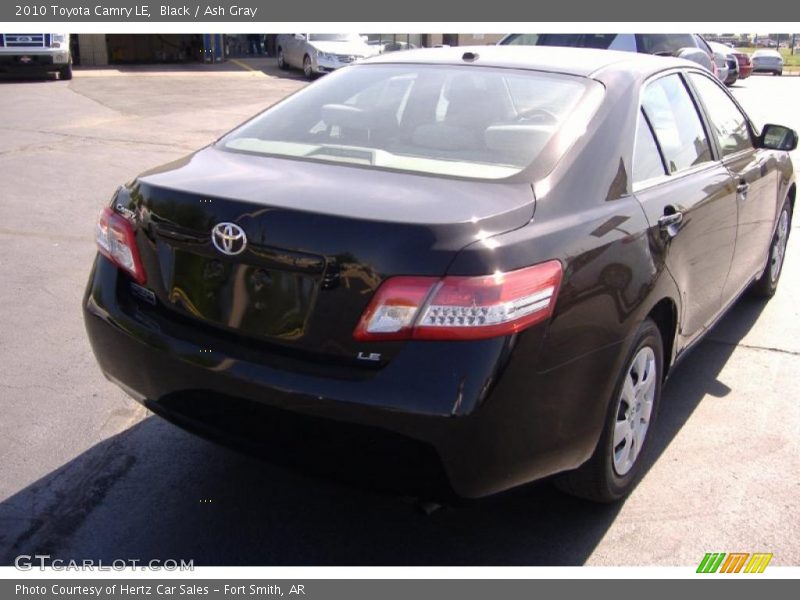 Black / Ash Gray 2010 Toyota Camry LE