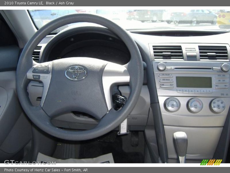 Black / Ash Gray 2010 Toyota Camry LE