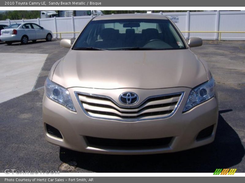 Sandy Beach Metallic / Bisque 2010 Toyota Camry LE