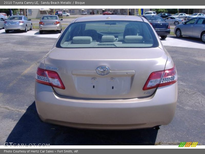 Sandy Beach Metallic / Bisque 2010 Toyota Camry LE