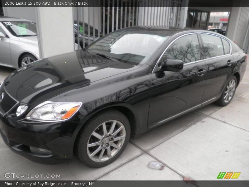 Black Onyx / Black 2006 Lexus GS 300 AWD
