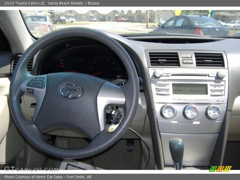 Sandy Beach Metallic / Bisque 2010 Toyota Camry LE