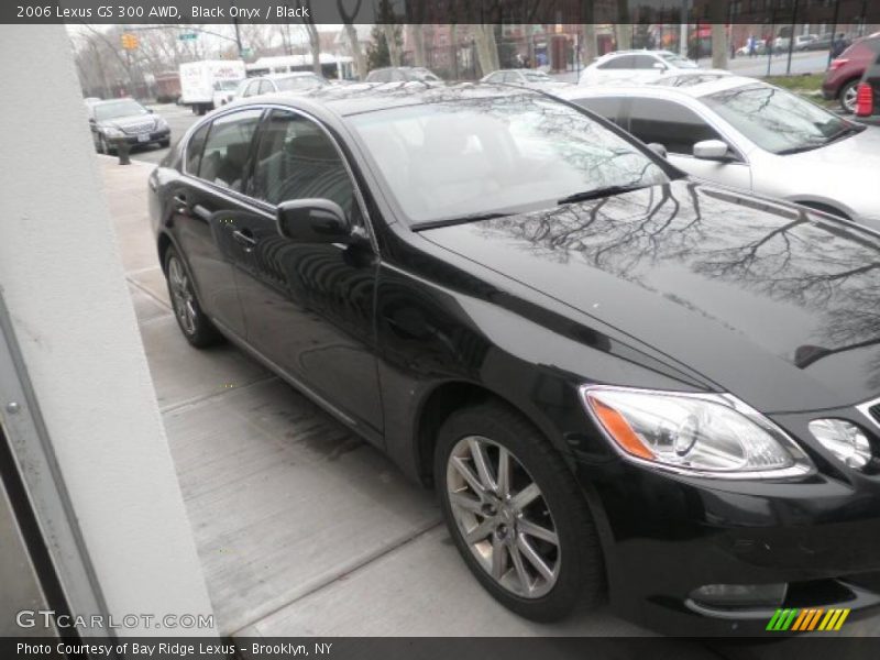 Black Onyx / Black 2006 Lexus GS 300 AWD