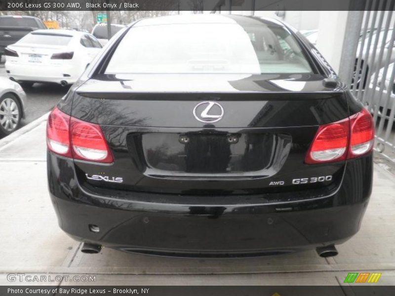 Black Onyx / Black 2006 Lexus GS 300 AWD