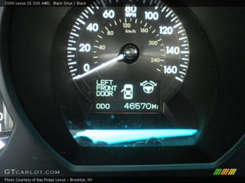 Black Onyx / Black 2006 Lexus GS 300 AWD