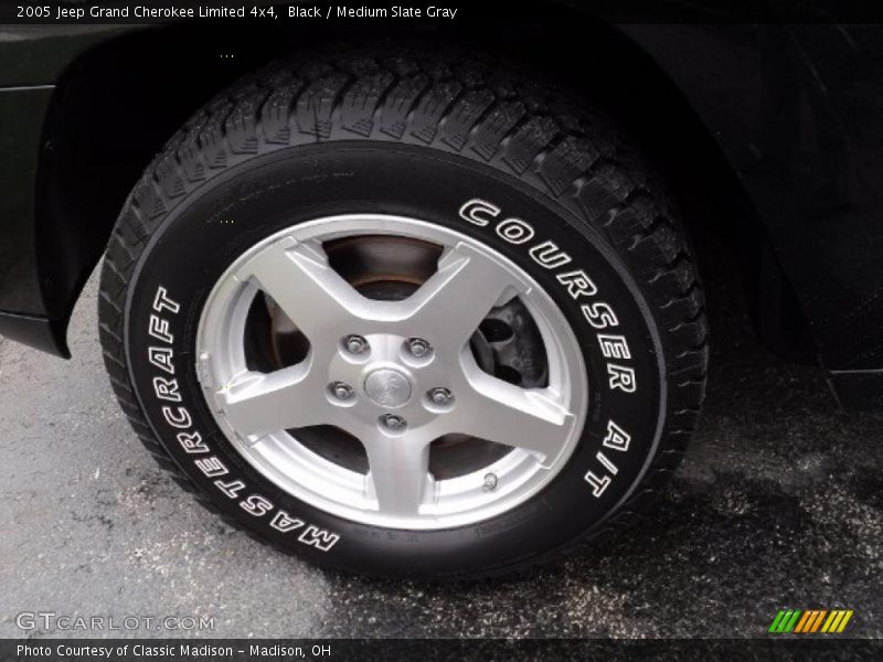 Black / Medium Slate Gray 2005 Jeep Grand Cherokee Limited 4x4