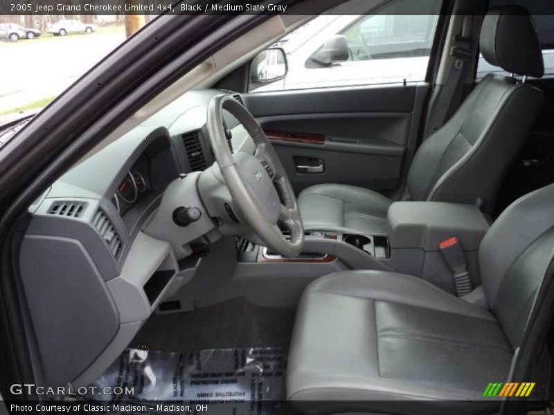 Black / Medium Slate Gray 2005 Jeep Grand Cherokee Limited 4x4