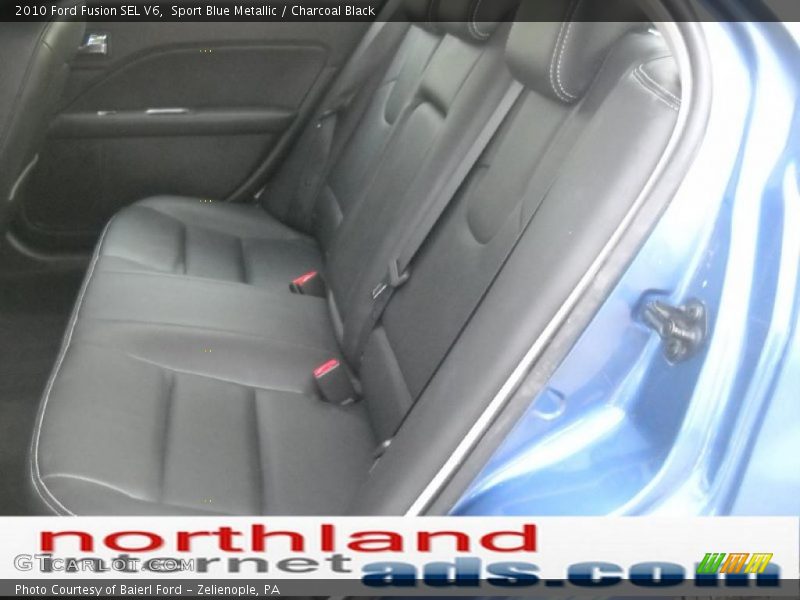 Sport Blue Metallic / Charcoal Black 2010 Ford Fusion SEL V6