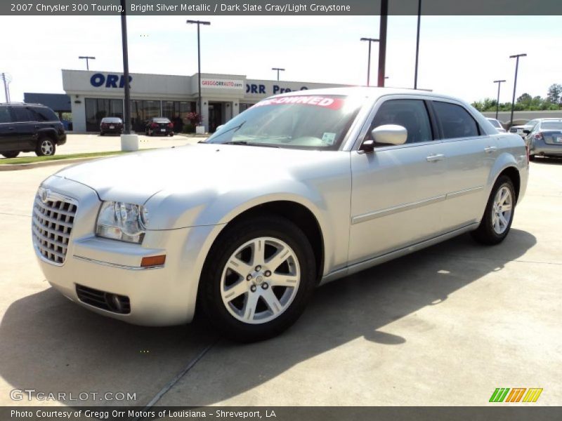 Bright Silver Metallic / Dark Slate Gray/Light Graystone 2007 Chrysler 300 Touring