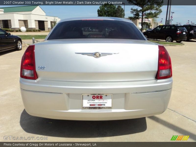Bright Silver Metallic / Dark Slate Gray/Light Graystone 2007 Chrysler 300 Touring