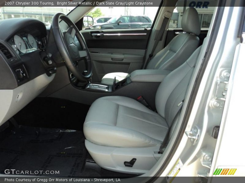 Bright Silver Metallic / Dark Slate Gray/Light Graystone 2007 Chrysler 300 Touring