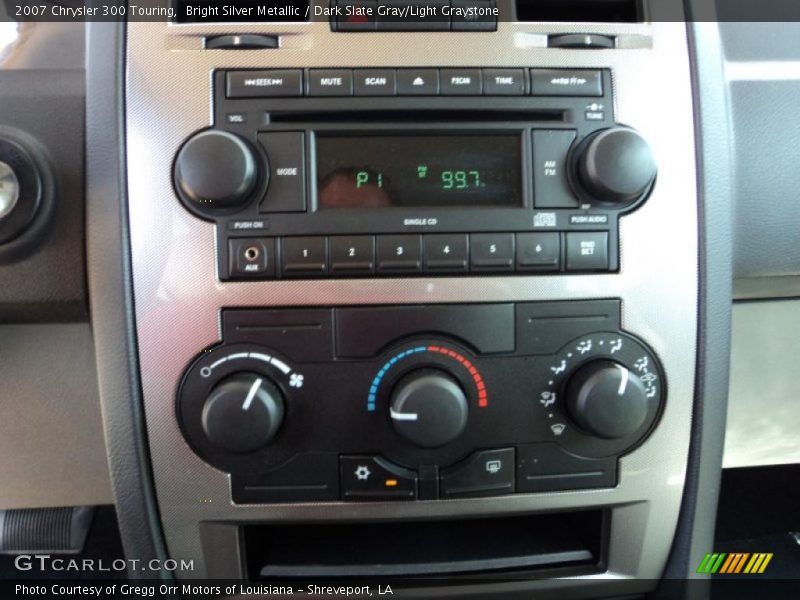 Bright Silver Metallic / Dark Slate Gray/Light Graystone 2007 Chrysler 300 Touring