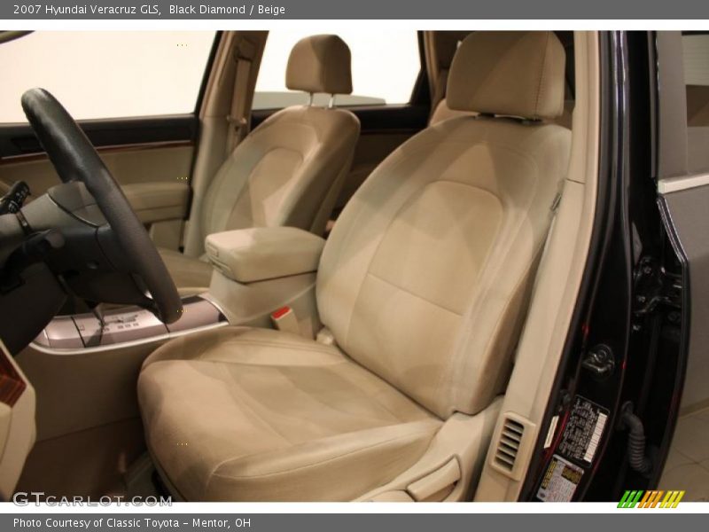 Black Diamond / Beige 2007 Hyundai Veracruz GLS