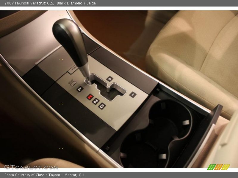 Black Diamond / Beige 2007 Hyundai Veracruz GLS