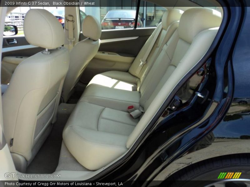  2009 G 37 Sedan Wheat Interior