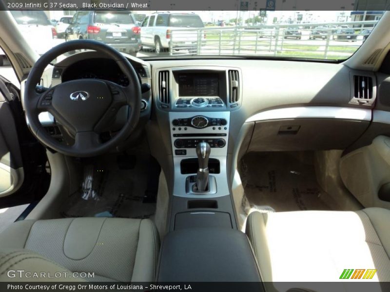Dashboard of 2009 G 37 Sedan