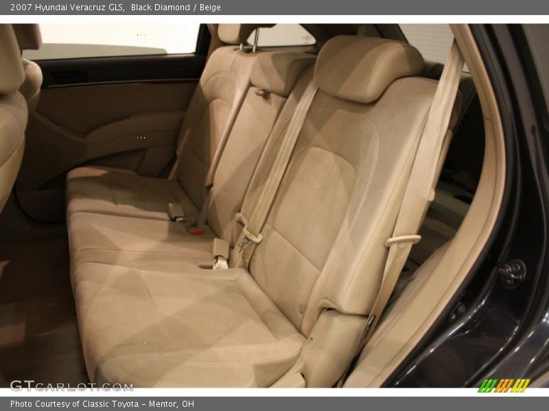 Black Diamond / Beige 2007 Hyundai Veracruz GLS